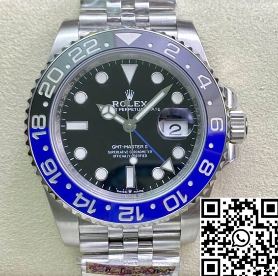Rolex Black Clean GMT Dial M126710BLNR-0002 Factory Master II 0308